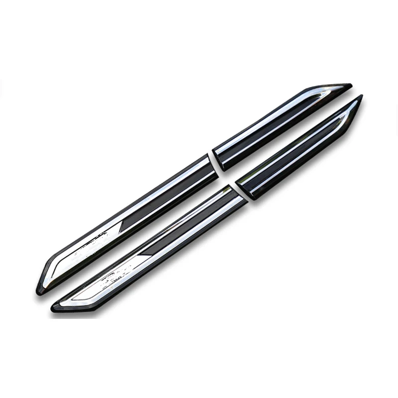 New 2PCS Car Chrome Car Side Fender Decoration Sticker Fender Trim Accessories For VW Magotan Passat B8 With Rline Car Styling