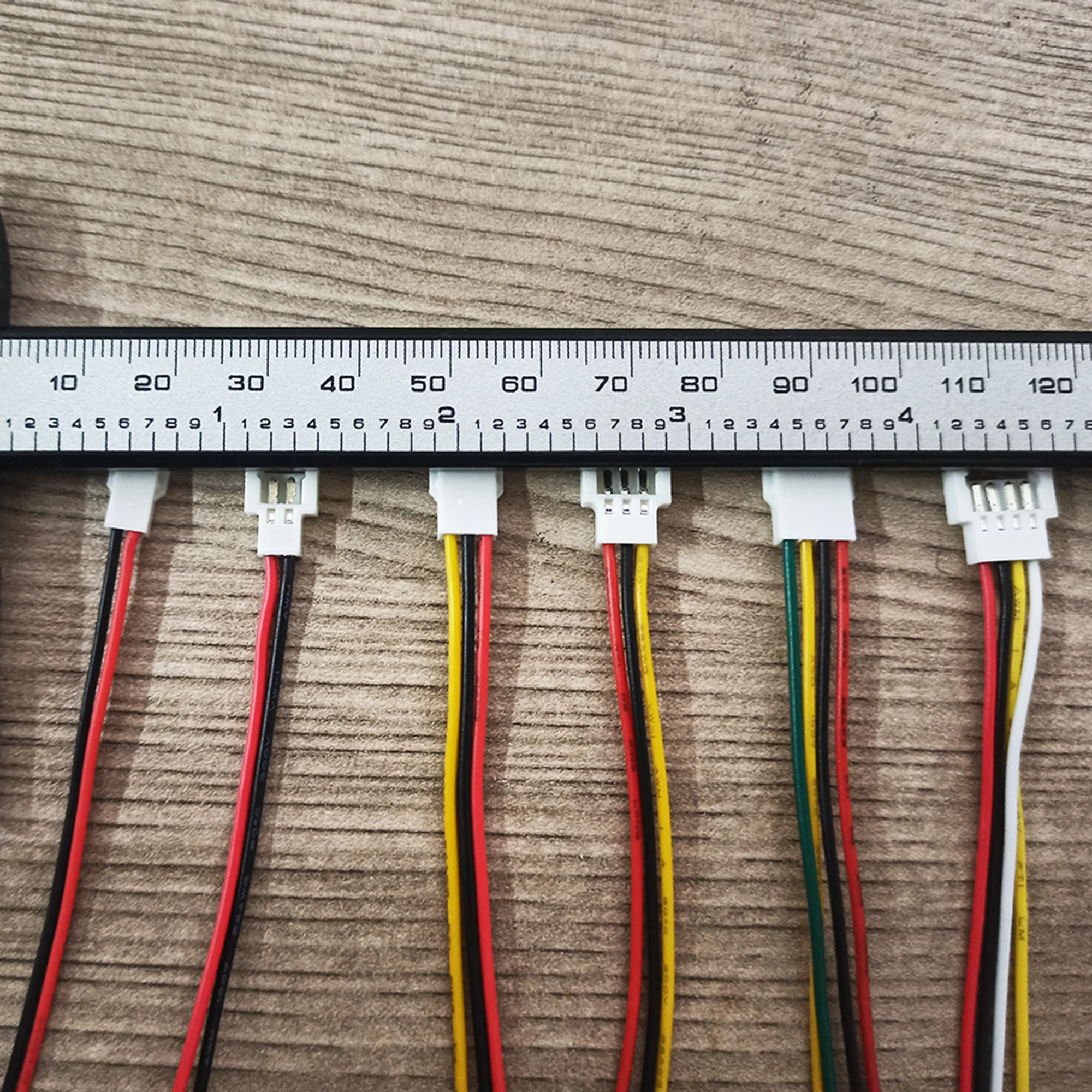 10Pcs MX2.0 2.0mm Pitch 2P 3P 4 Pin Male Female Aerial Docking Battery Charging Cable Connector Plug With Wire 150MM