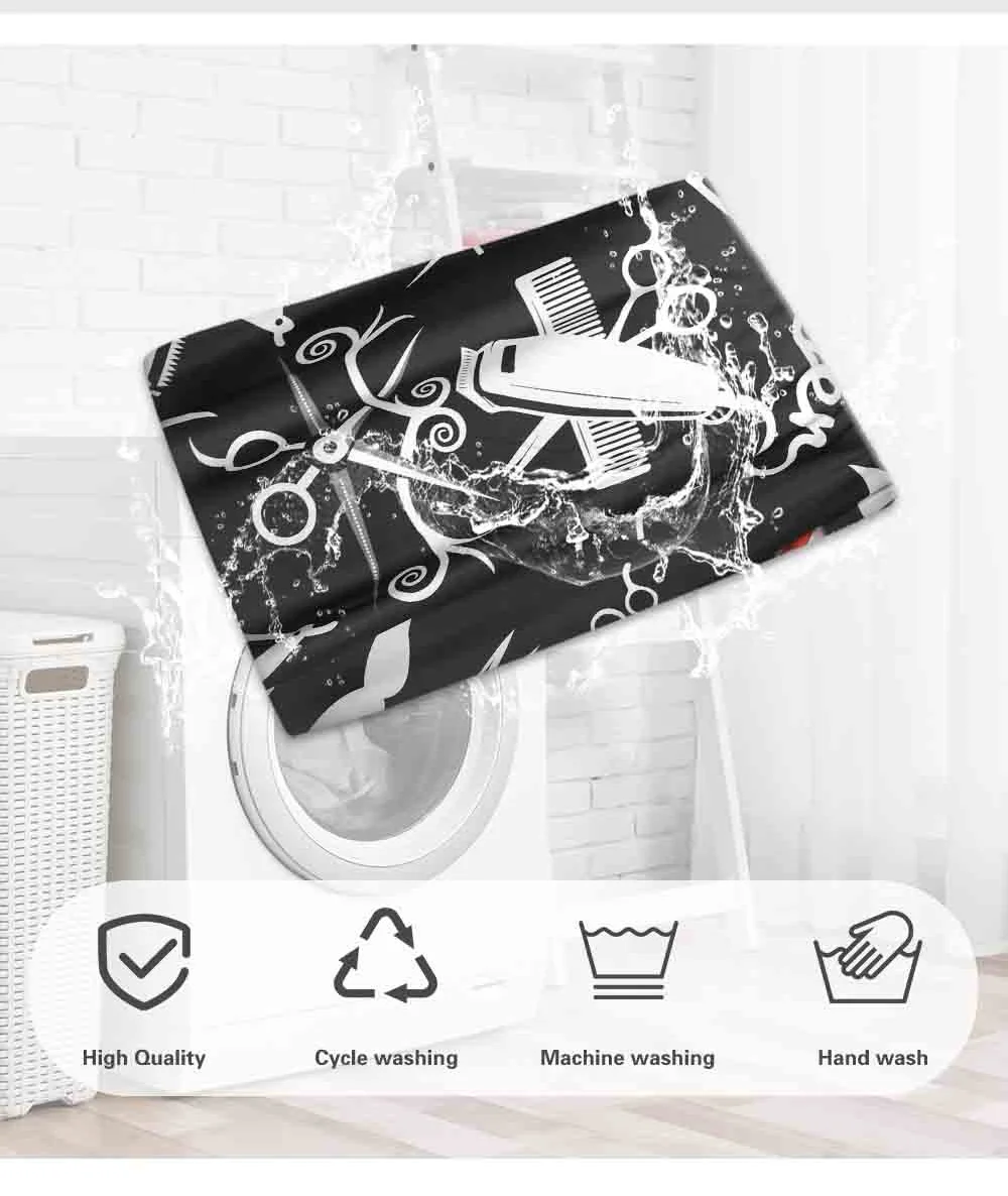 Barber Haircut Cloth Hairdresser Apron Hair Cut Cape Hairdress Gown Hairdressing Coat Barbershop Salon Accessory