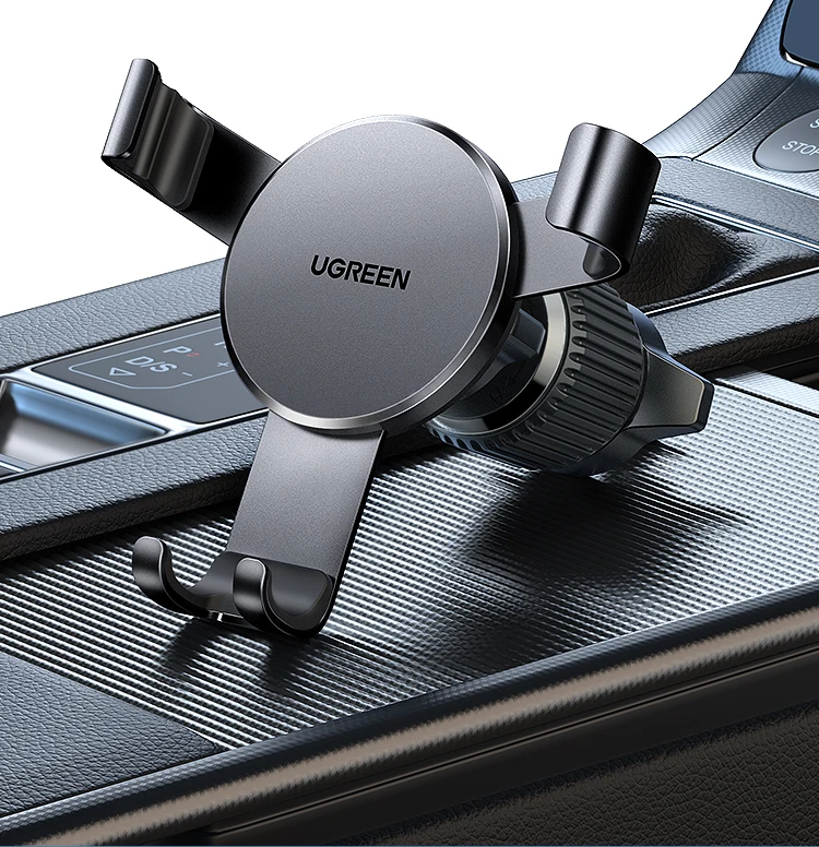 【New-in Sale】UGREEN Car Phone Holder Gravity Phone Stand For Xiaomi Samsung iPhone 16 15 14 Pro Max Air Vent Car Holder Stand