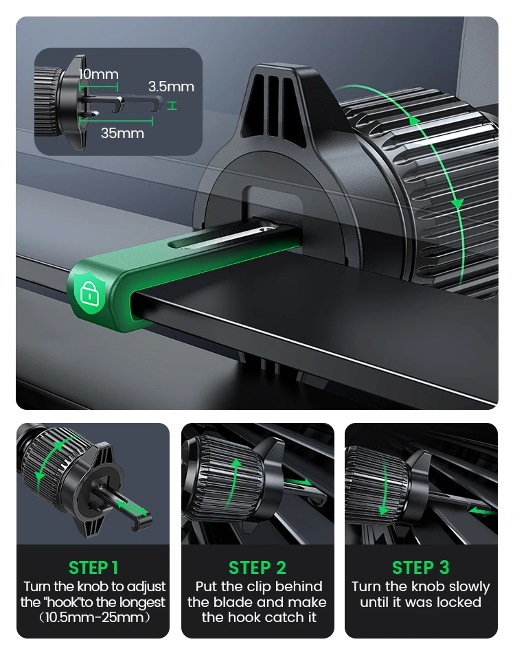 【New-in Sale】UGREEN Car Phone Holder Gravity Phone Stand For Xiaomi Samsung iPhone 16 15 14 Pro Max Air Vent Car Holder Stand