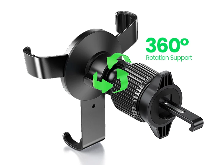 【New-in Sale】UGREEN Car Phone Holder Gravity Phone Stand For Xiaomi Samsung iPhone 16 15 14 Pro Max Air Vent Car Holder Stand