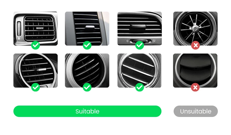【New-in Sale】UGREEN Car Phone Holder Gravity Phone Stand For Xiaomi Samsung iPhone 16 15 14 Pro Max Air Vent Car Holder Stand