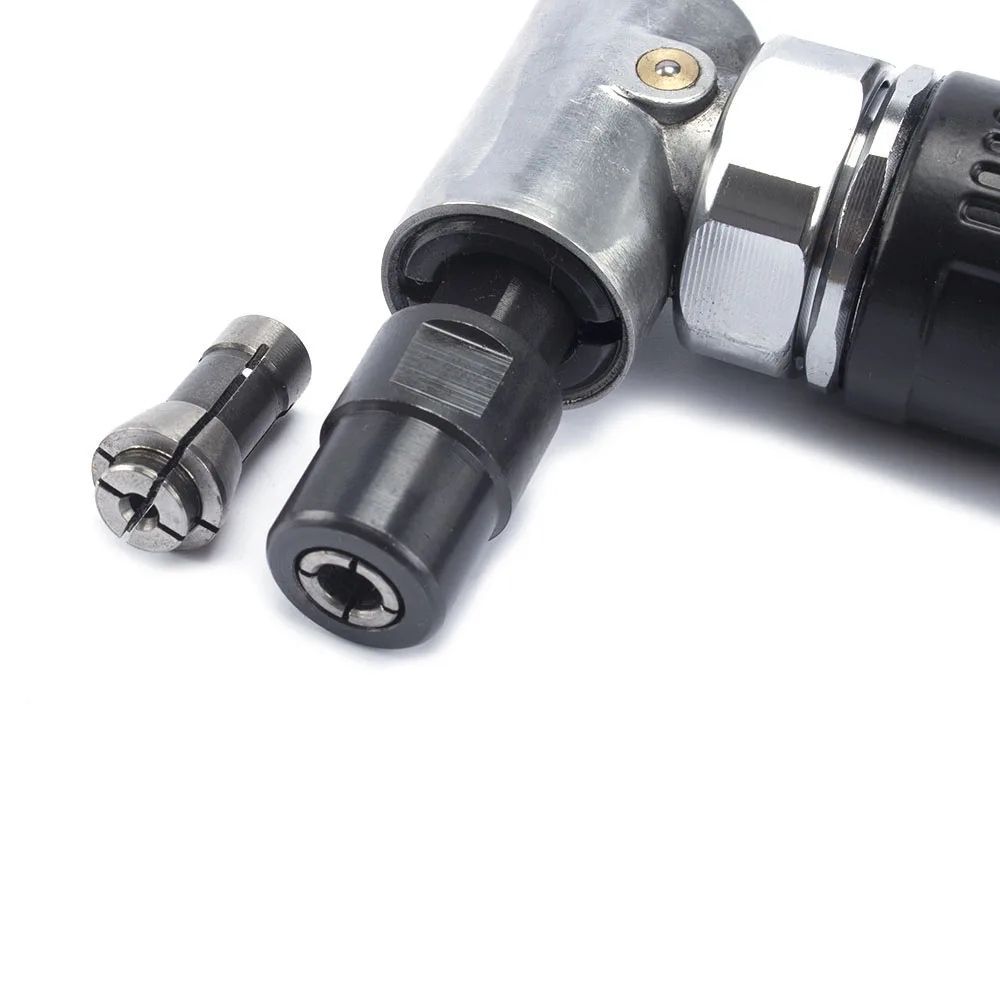 1/4'' Air Angle Die Grinder 90 Degree Pneumatic Grinding Polisher Mill Engraving Machine with 2inch Sanding Discs 20000RPM