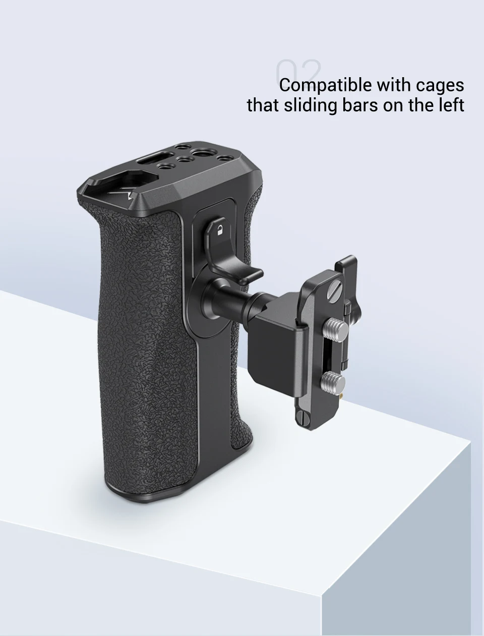 SmallRig 360-Degree Rotating Handgrip NATO Camera Left Side Handle For DLSR for Sony Camera Cage / case w NATO Rail 3260