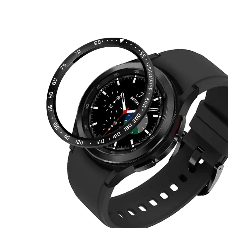 For Samsung Galaxy Watch 4 Classic 46MM 42MM Bezel Ring Cover Stainless Steel Protection Case Smart Watch Protective Frame