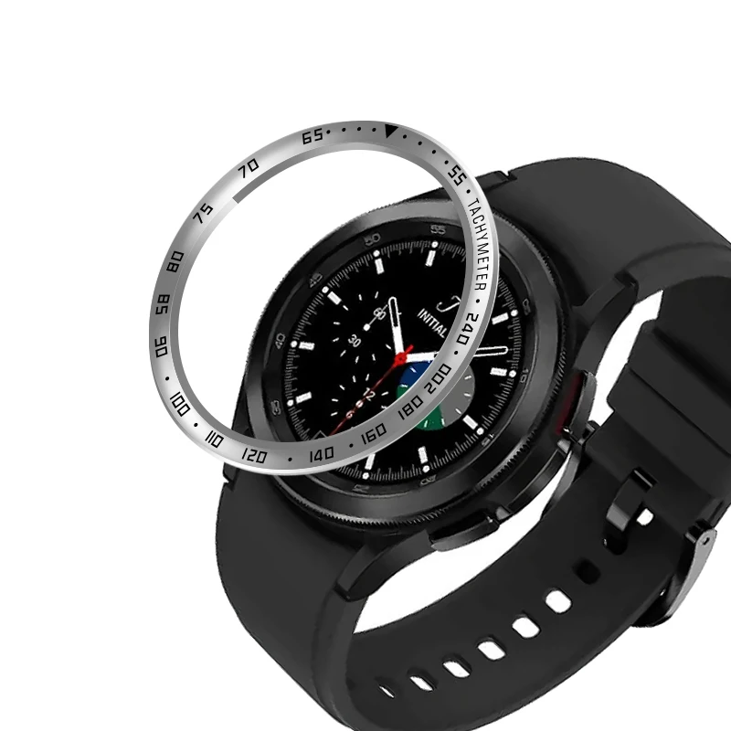 For Samsung Galaxy Watch 4 Classic 46MM 42MM Bezel Ring Cover Stainless Steel Protection Case Smart Watch Protective Frame