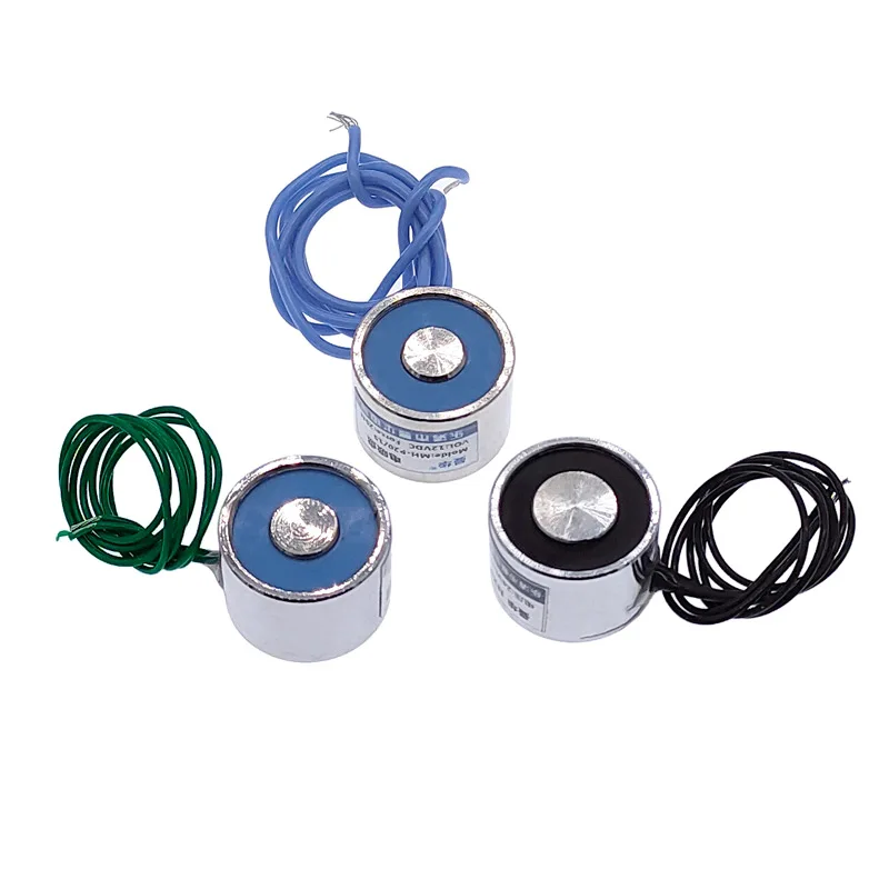 P20/15 Suction Holding 6V 12V 24V Electric Magnet Lifting 2.5KG 25N Mini Electromagnet Solenoid