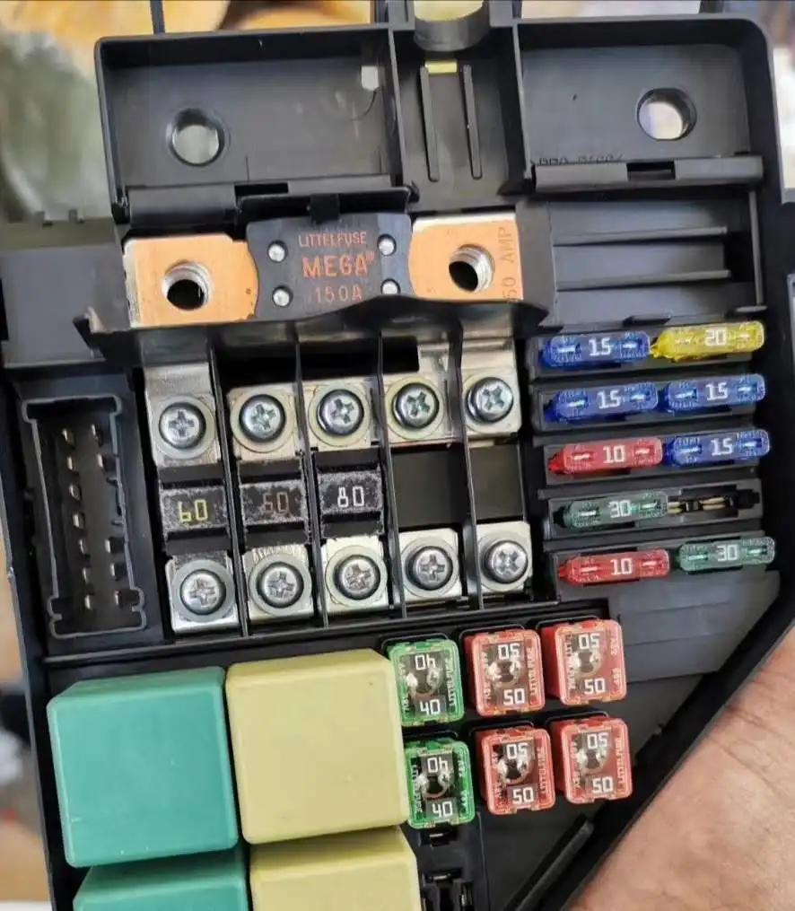 1set ANM-H3 MEGA Auto Fuse Holder + LITTLE Fuse / Blade Fuse Holder / ANM Bolt-on Fuse Holder
