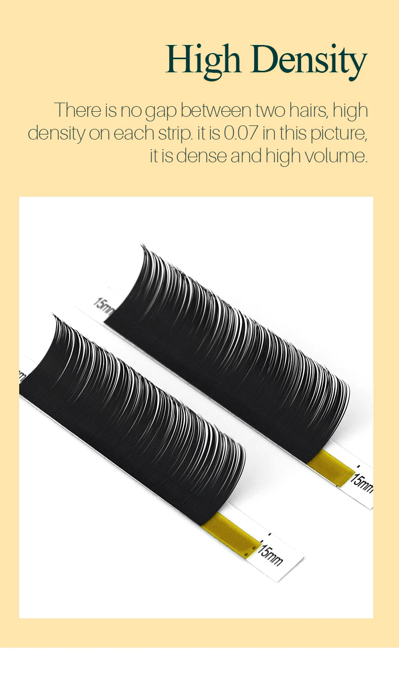 H&L SINCE 1990 20Rows Individual Eyelash Extension Lashes Maquiagem Cilios for Soft Natural Faux Mink Eyelashes for Extensions