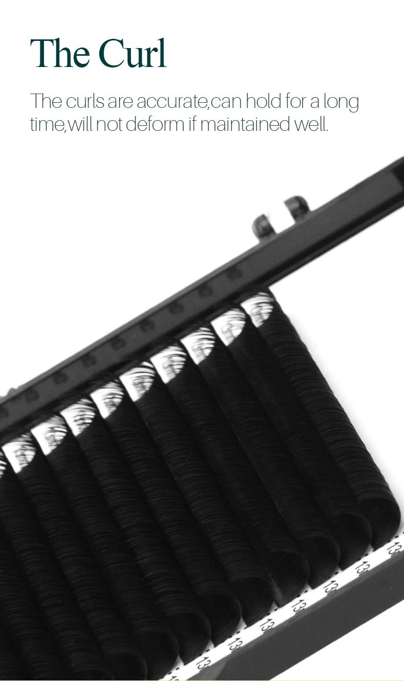 H&L SINCE 1990 20Rows Individual Eyelash Extension Lashes Maquiagem Cilios for Soft Natural Faux Mink Eyelashes for Extensions