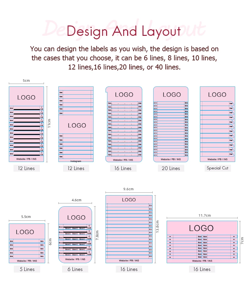 H&L SINCE 1990 20Rows Individual Eyelash Extension Lashes Maquiagem Cilios for Soft Natural Faux Mink Eyelashes for Extensions