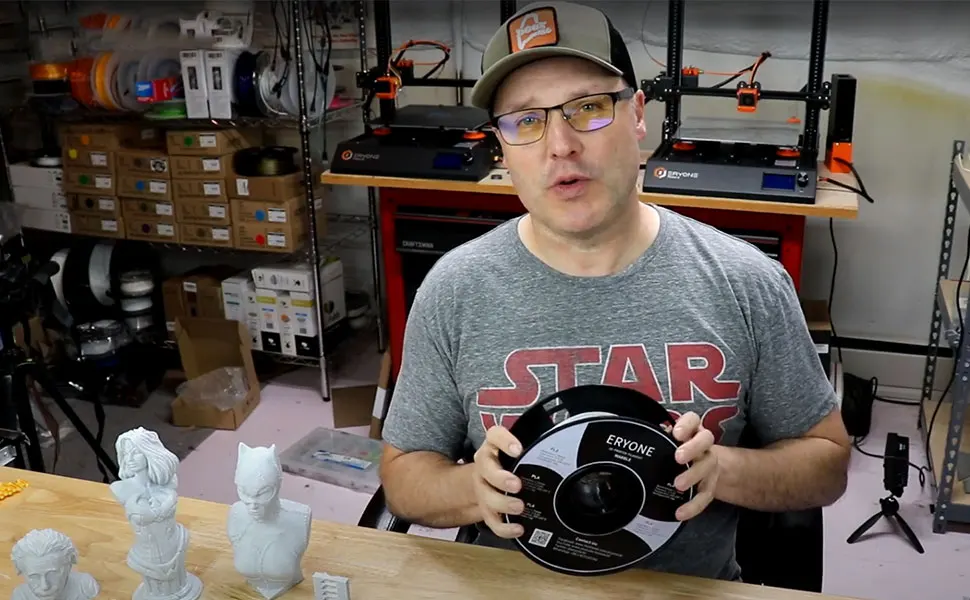 ERYONE 1KG PLA Plus Premium Filament 1.75mm 3D Print, Multicolor Available,1kg pla+ filament,1kg/spool