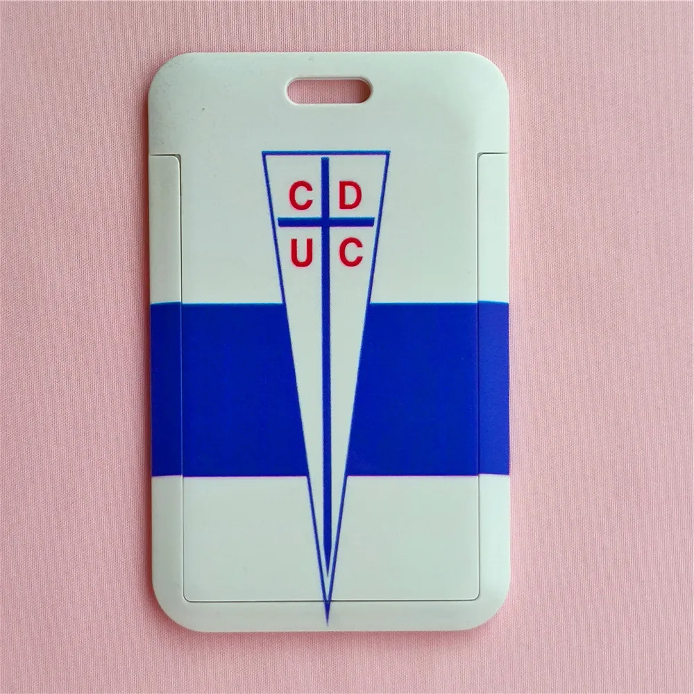 Chile CD Catholic University Football Club Card Covers ID Card Holder Students Bus Card Case Lanyard Identity Badge Cards Cover