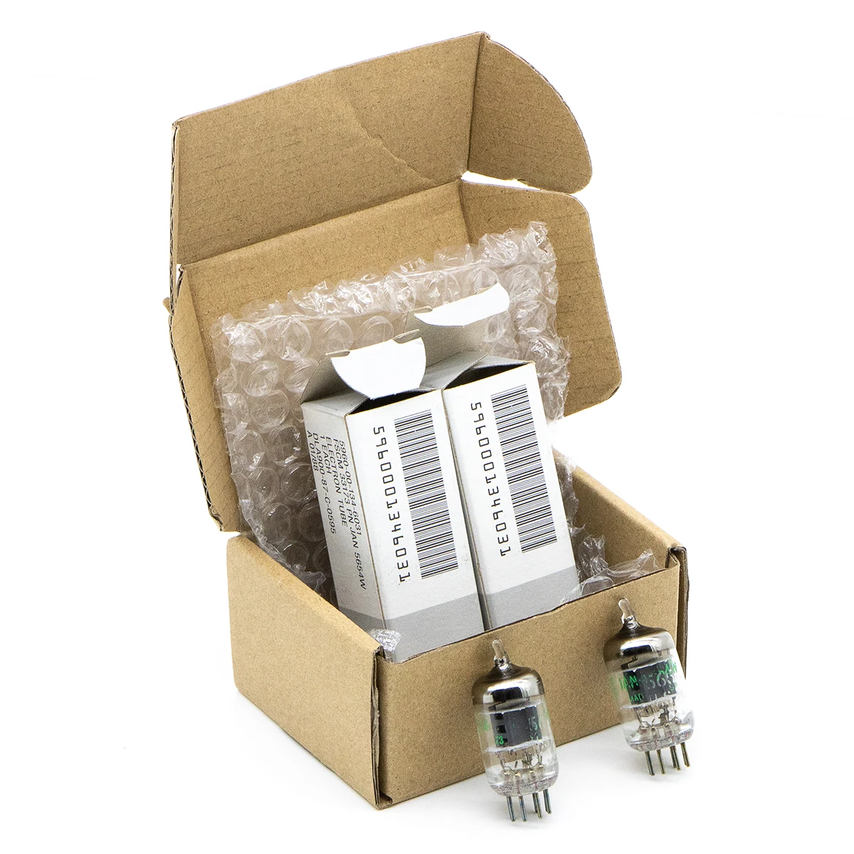 Fosi Audio 2Pcs 5654W Vacuum Tubes 7-Pin Upgrade for 6AK5 6J1 6J1P EF95 Pairing Tubes For Audio Amplifier