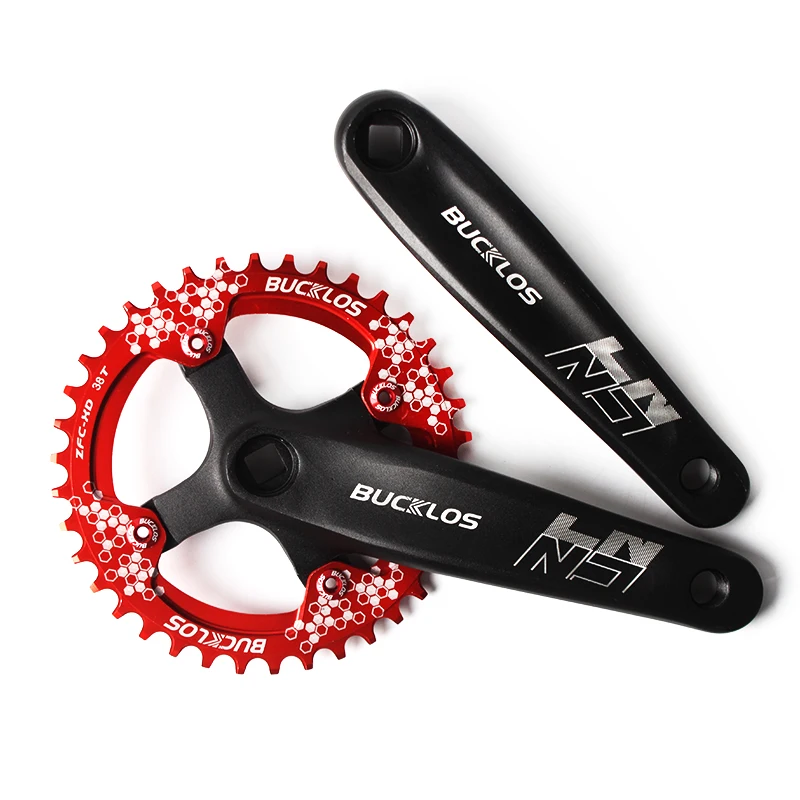 BUCKLOS 4pc 5pc Chainring Bolts 6.5mm 8.5mm Bike Chainwheel Screws Aluminum Alloy Bicycle Plate Screw for Single/double Crankset