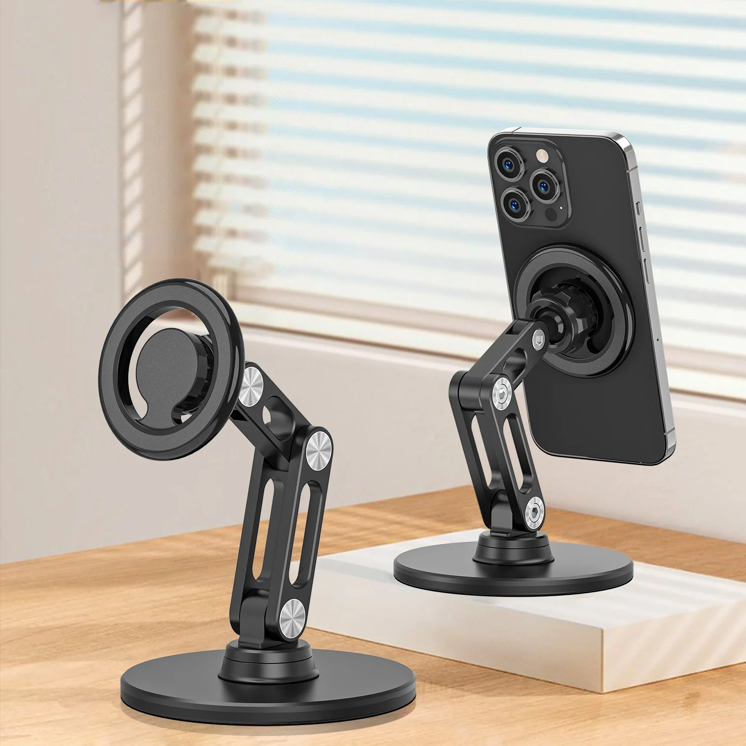 Magnetic Phone Holder Stand for Xiaomi Apple iPhone 12 13 14 Pro Max Samsung Cellphone Telephone Mobile Phone Support Accesories