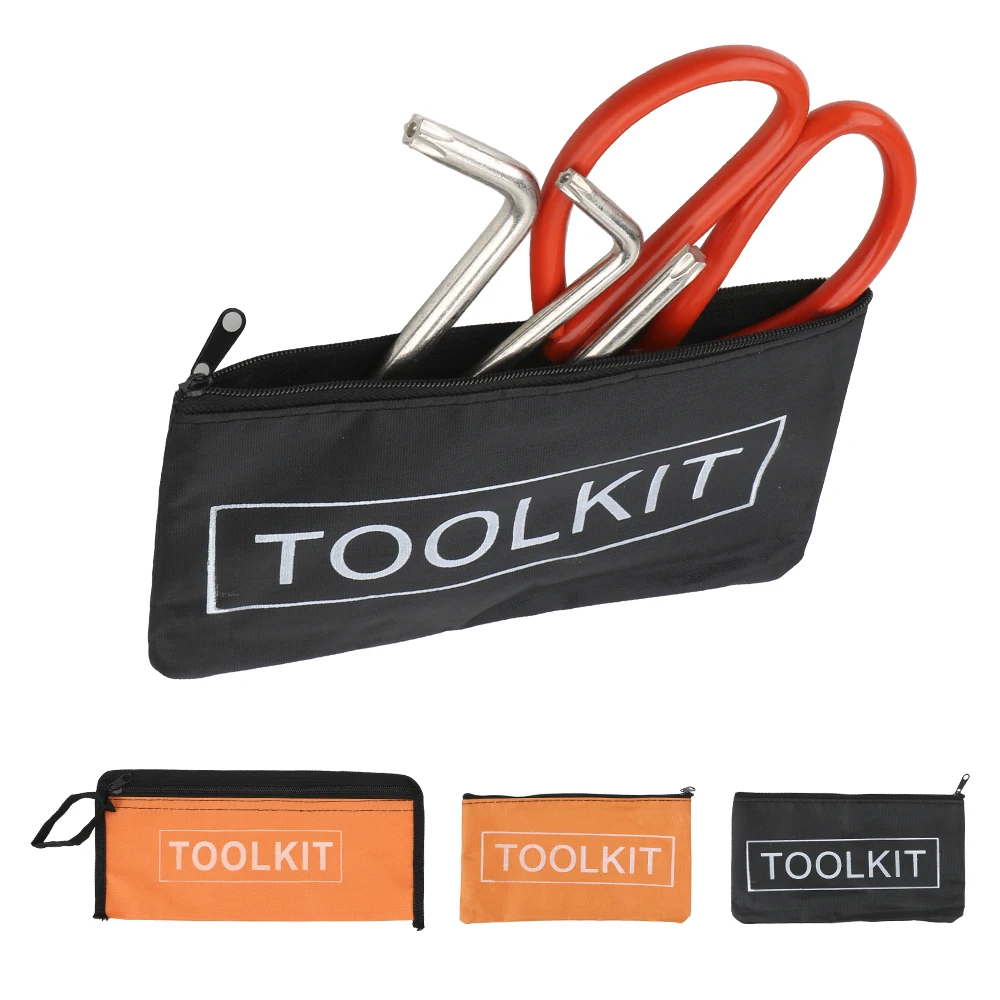 Waterproof Organizer High Quality Zipper Canvas Oxford Hardware Toolkits Multi-function Portable Bag Storage Bags Small Tool Bag