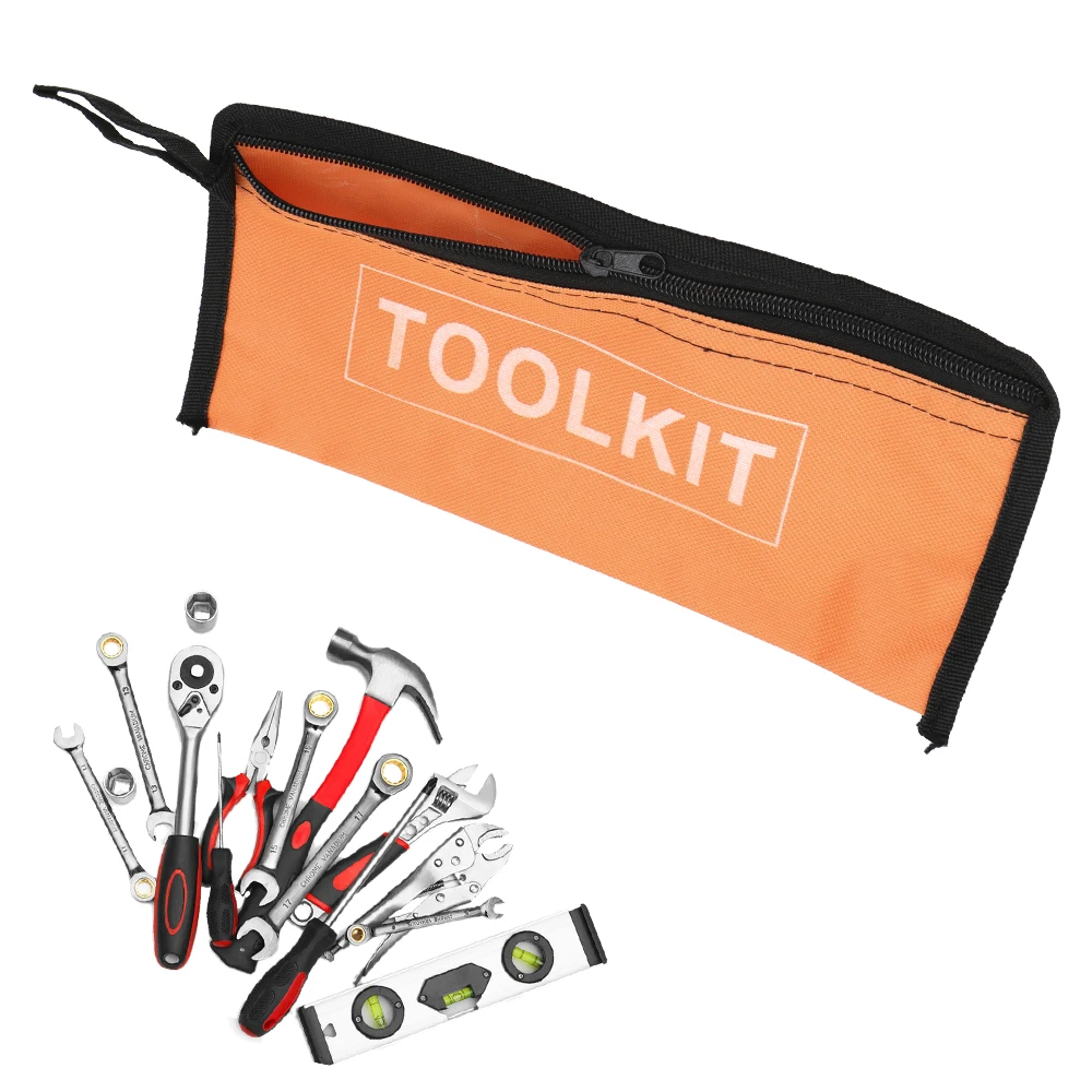 Waterproof Organizer High Quality Zipper Canvas Oxford Hardware Toolkits Multi-function Portable Bag Storage Bags Small Tool Bag