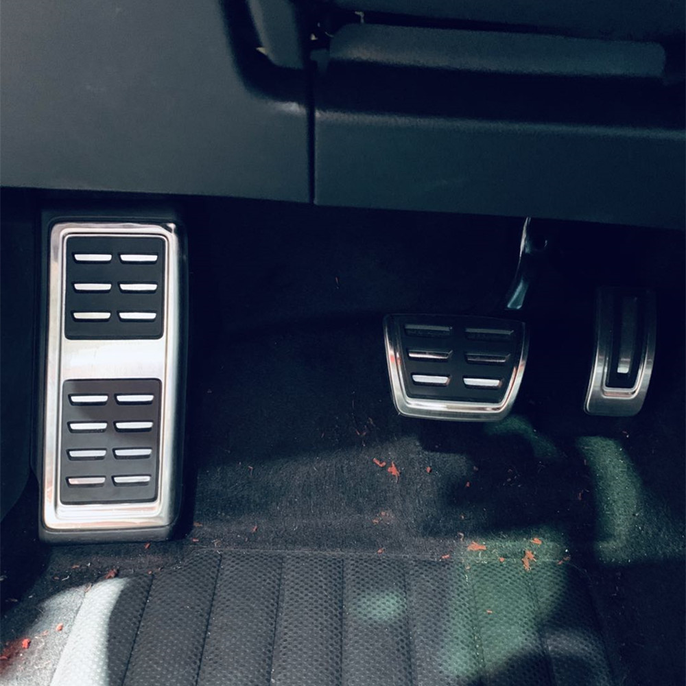 AT MT for VW GOLF 7 GTi MK7 Lamando POLO A05 Passat B8 Skoda Rapid Octavia 5E 5F A7 2014-2023 Stainless Steel Car Pedal Cover