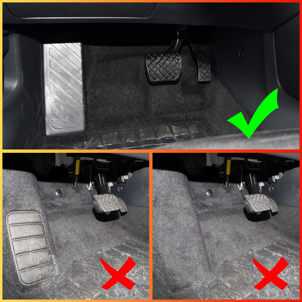AT MT for VW GOLF 7 GTi MK7 Lamando POLO A05 Passat B8 Skoda Rapid Octavia 5E 5F A7 2014-2023 Stainless Steel Car Pedal Cover