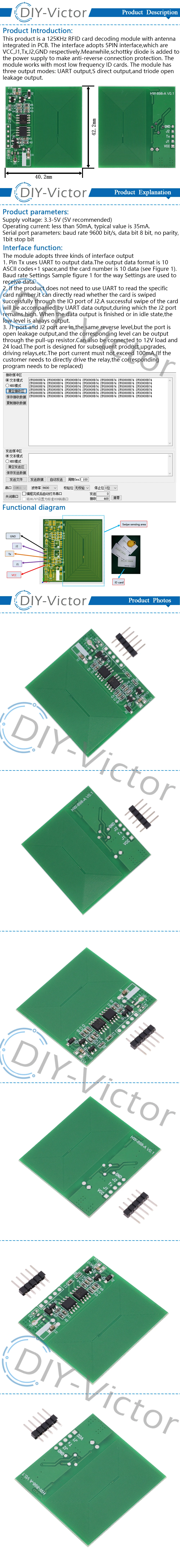 RFID module PN532 RC522 MFRC-522 RDM6300 Kits NFC S50 13.56 Mhz 125Khz 6cm With Tags SPI Write & Read for arduino uno 2560