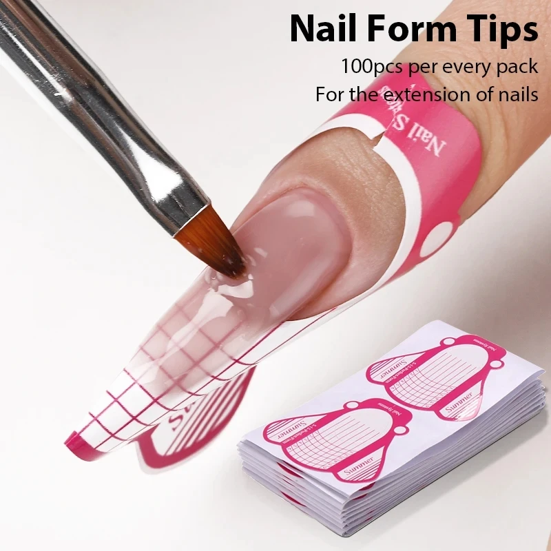 MSHARE 50ml Natural Nails Gel Builder Nalil Tpo Free Self Leveling Gel for Nail Extension Construction Pink Shade UV Led Gel