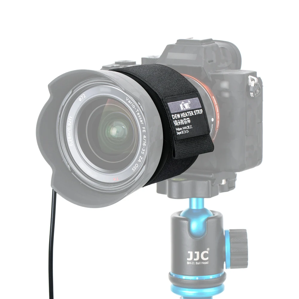 Adjustable DSLR Camera Lens Dew Heater Strip USB Lens Warmer Heater Photography Photo Shooting Temperature Control Dew Heater