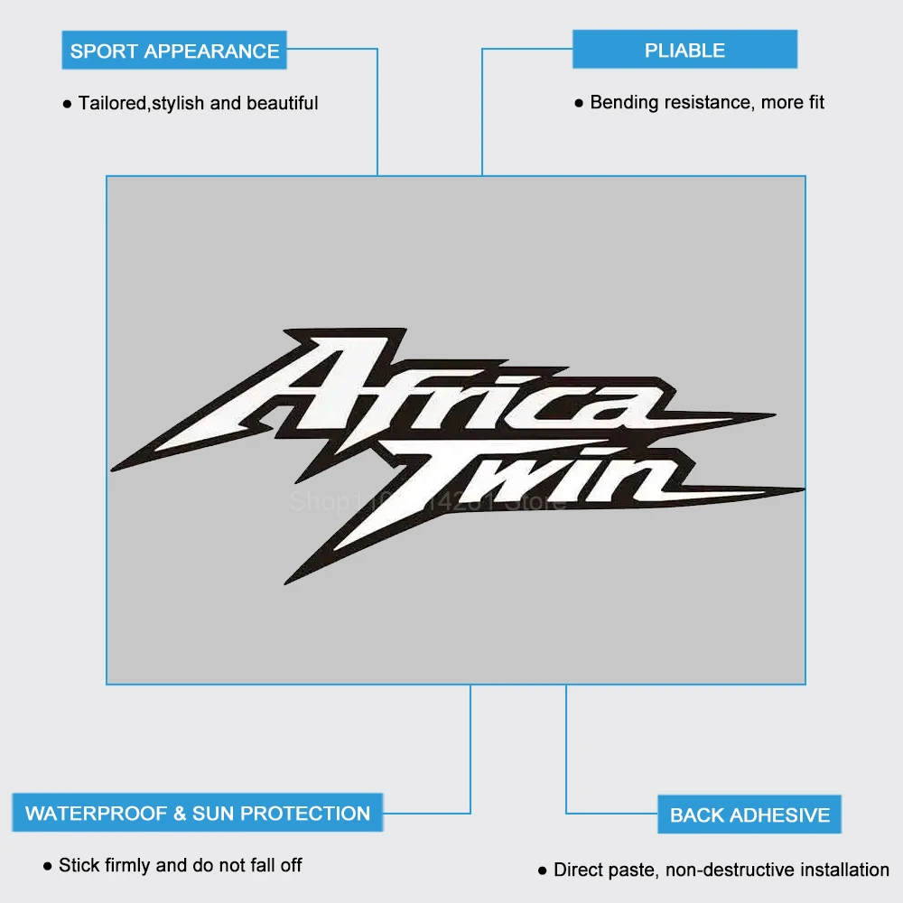 Motorcycle Stickers Reflective Waterproof Decals Waterproof Africa Twin 750 XRV for Honda XRV750 Accessories 2000 2001 2002 2003