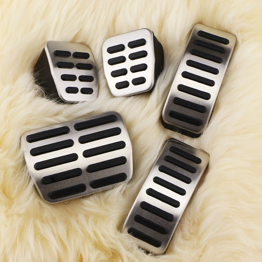 Car Gas Pedal Covers for Volkswagen Amarok MOIA Polo Bora Jetta MK4 Golf 4 IV Jetta MK4 for Audi A1 A3 TT for Skoda Fabia Rapid