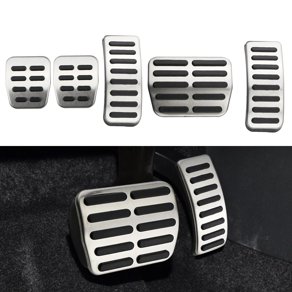 Car Gas Pedal Covers for Volkswagen Amarok MOIA Polo Bora Jetta MK4 Golf 4 IV Jetta MK4 for Audi A1 A3 TT for Skoda Fabia Rapid