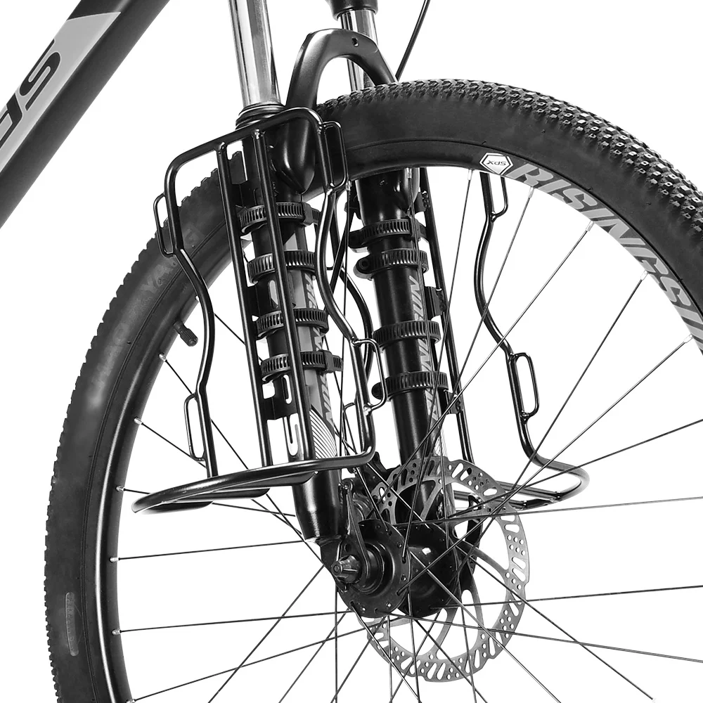 NEWBOLER Bicycle Gear Mount Stuff Holder Cage Mount Cycling Fork Frame Gear Bag Carry Mount Road Bike Bottle Cage