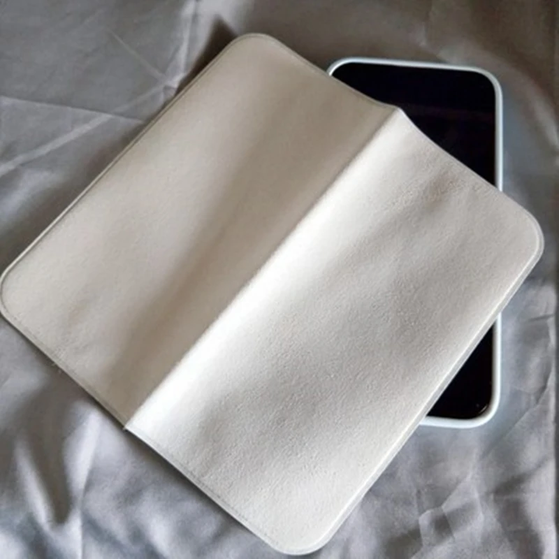 1-10pcs Universal Screen Cleaning Polishing Cloth for Apple iPhone 14 13 12 iPad Macbook Screen Display Polishing Cleaning Wipes