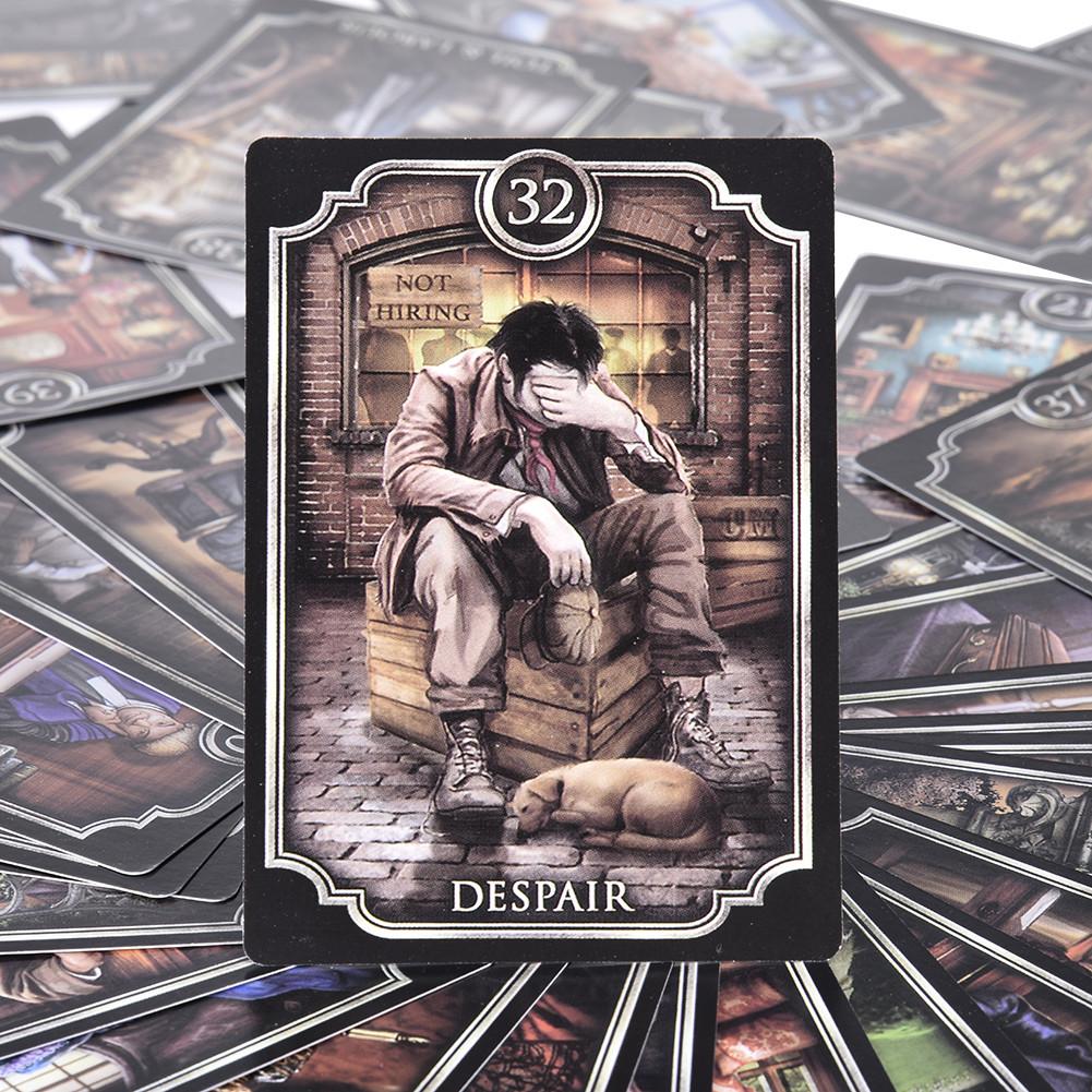NEW Fin Sieve Kipper Tarot Cards Full English Board Games Divination Fate Family Party Playing Oracle Card Deck Table Game