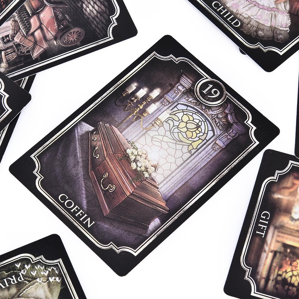NEW Fin Sieve Kipper Tarot Cards Full English Board Games Divination Fate Family Party Playing Oracle Card Deck Table Game