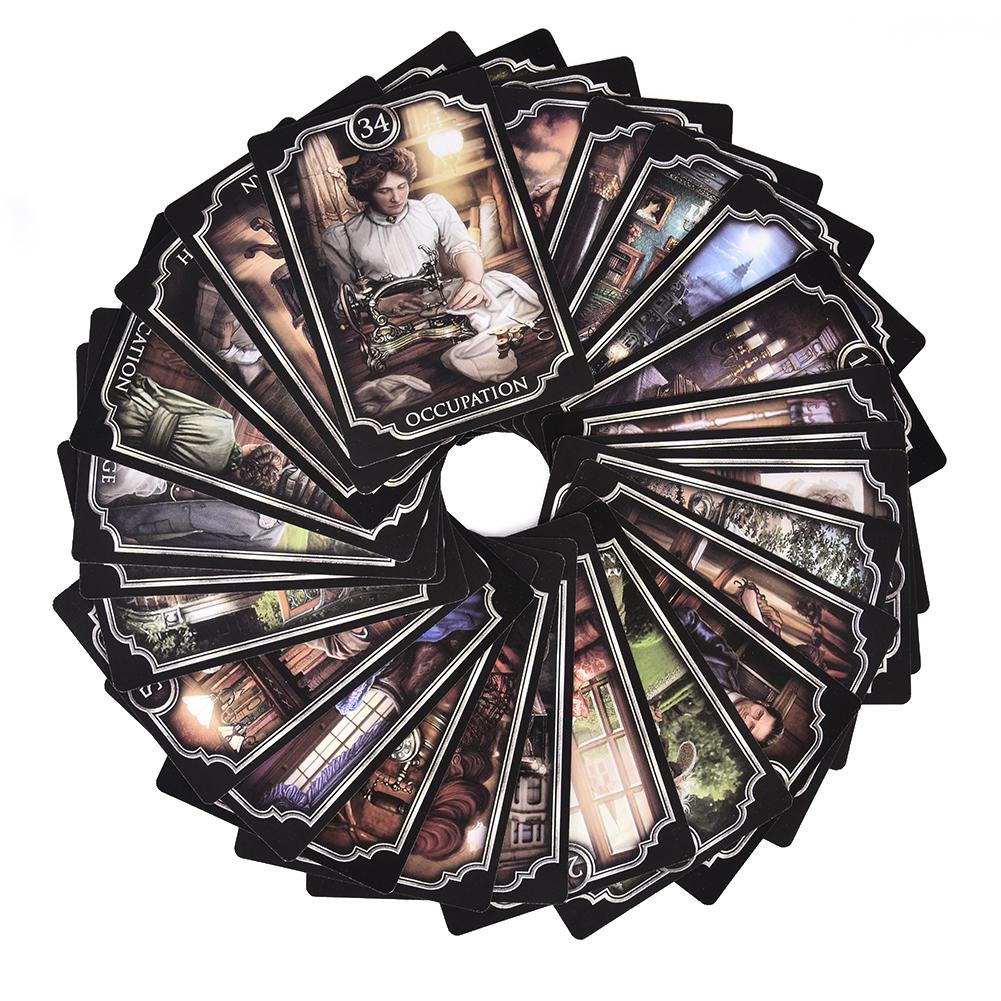 NEW Fin Sieve Kipper Tarot Cards Full English Board Games Divination Fate Family Party Playing Oracle Card Deck Table Game