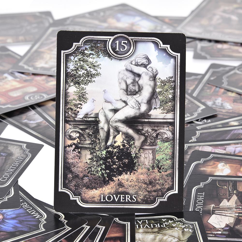 NEW Fin Sieve Kipper Tarot Cards Full English Board Games Divination Fate Family Party Playing Oracle Card Deck Table Game