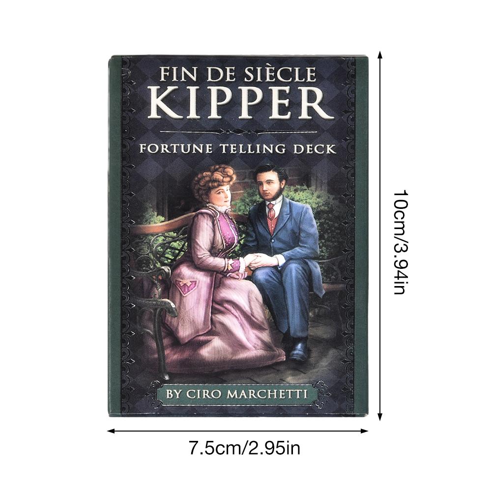NEW Fin Sieve Kipper Tarot Cards Full English Board Games Divination Fate Family Party Playing Oracle Card Deck Table Game