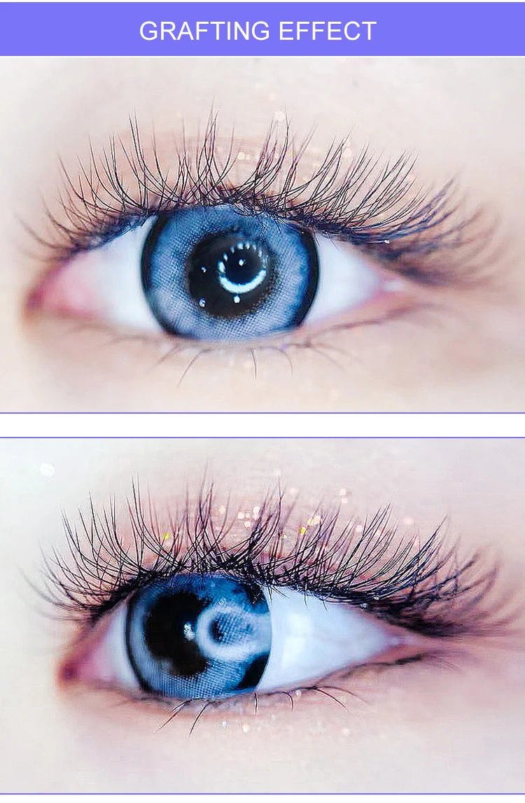E-young 2d Premade Lashes Volume Fans Short Stem C/D Curl 0.1mm Natural False Eyelashes Extensions Premade Fans Wholesale Makeup