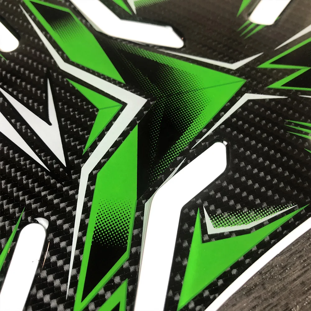 3D Carbon Fibre Motorcycle Accessories Sticker Decal Gas Oil Fuel Tank Pad Protector Case Non-Slip Decorative For Z900 z900se