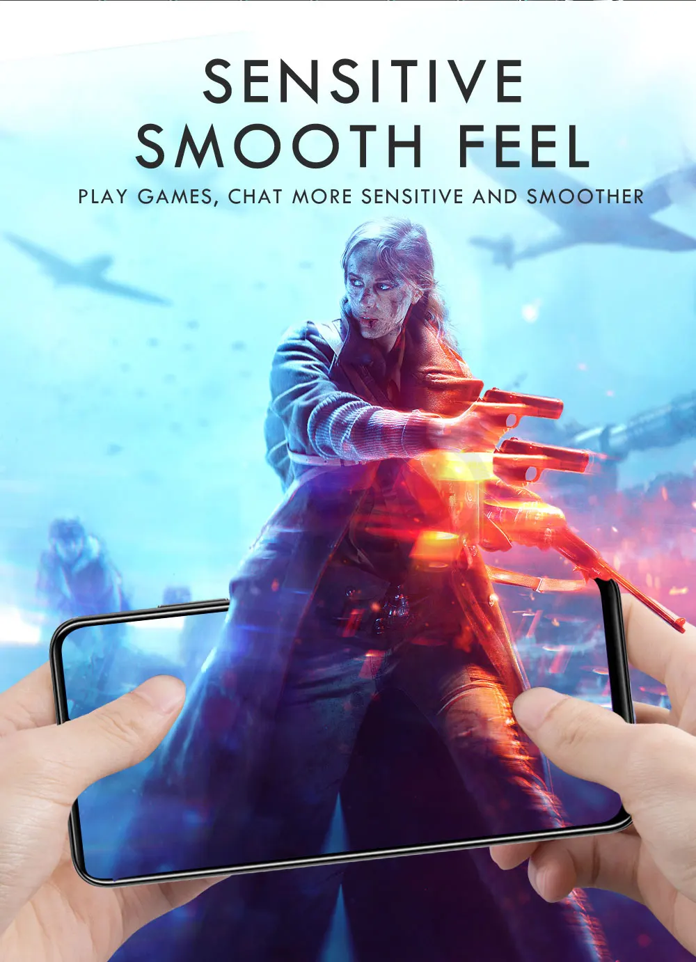 Tempered Glass Screen Protector For Asus Rog Phone 5 3 7 6D 5S 6 8 9 Pro Oleophobic Protective Glass