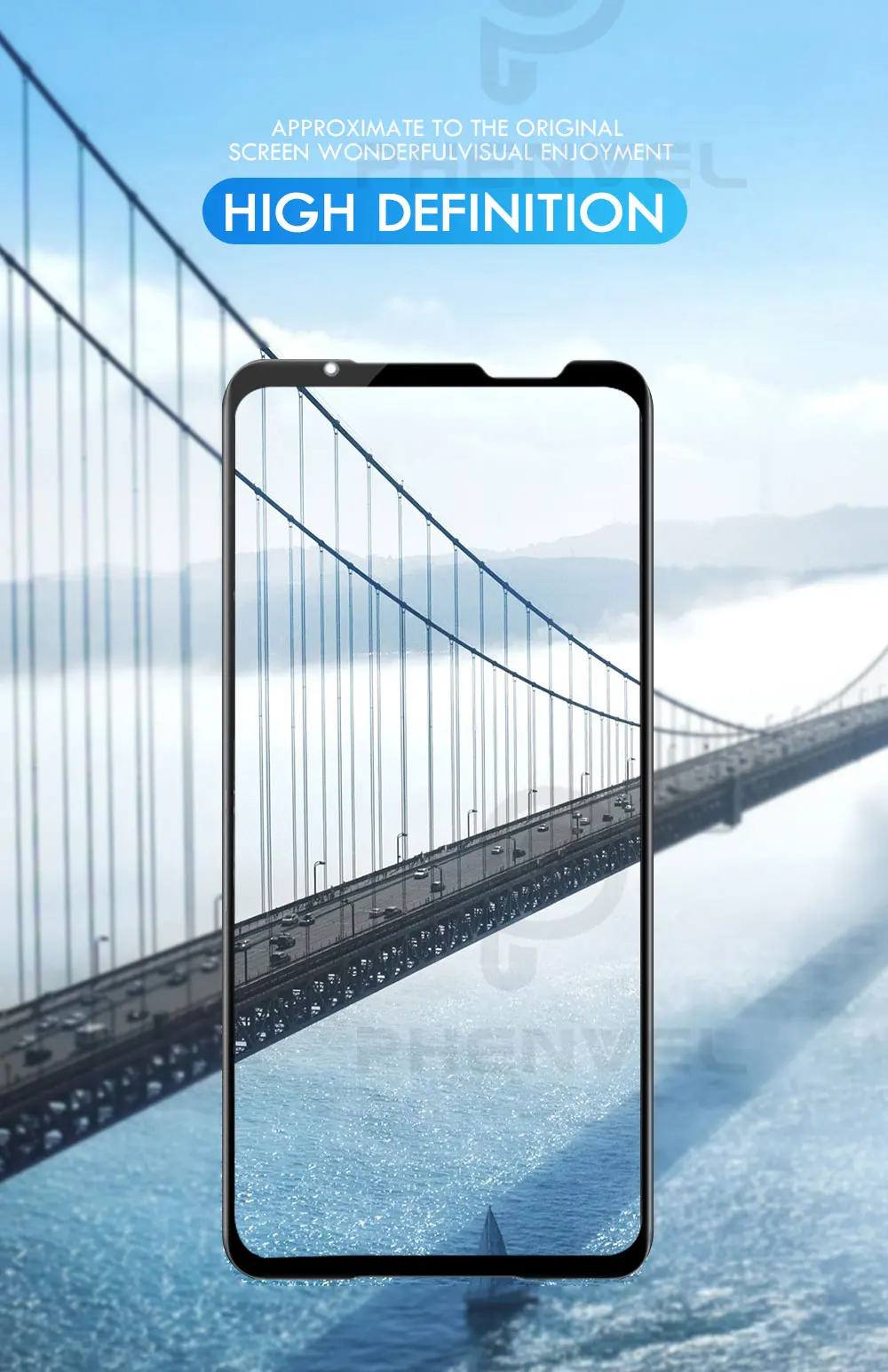 Tempered Glass Screen Protector For Asus Rog Phone 5 3 7 6D 5S 6 8 9 Pro Oleophobic Protective Glass