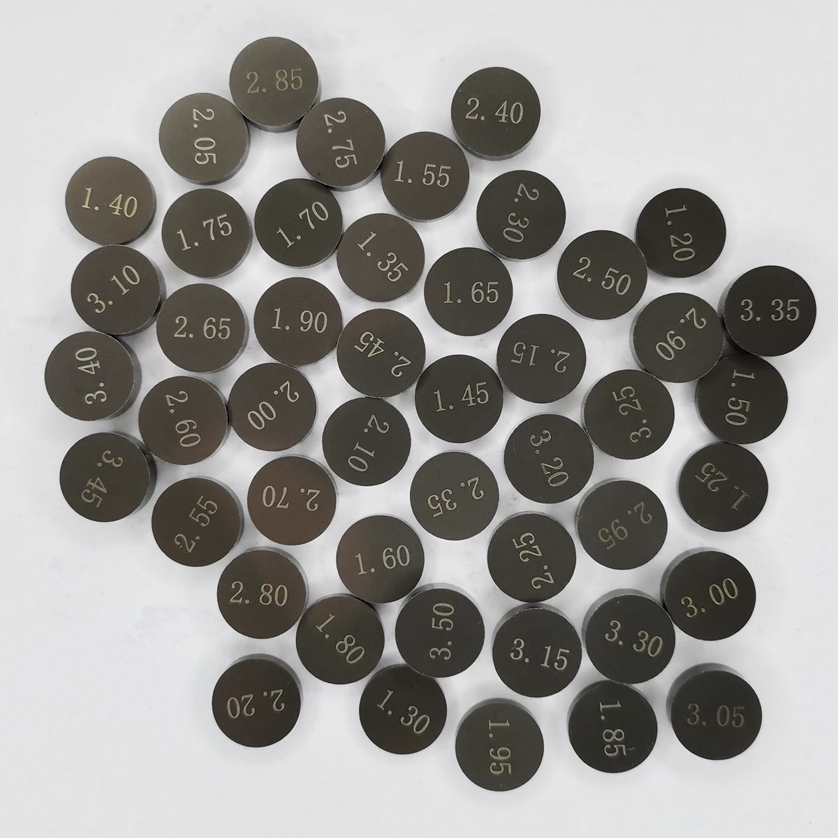 47 Pcs 9.48mm Valve Shim Kit for Honda CRF TRX 450R/ER/RX/X Yamaha YFZ YZ WR 450F/X/R Kawasaki KX KFX KLX 450F/R Suzuki RMZ 450