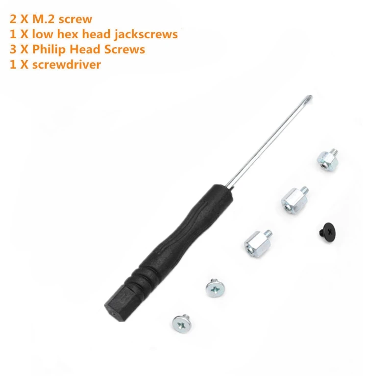 2026 New Set M.2 Support Standoff Screw SSD Mounting Kit for -Asus Motherboard Hand Tool