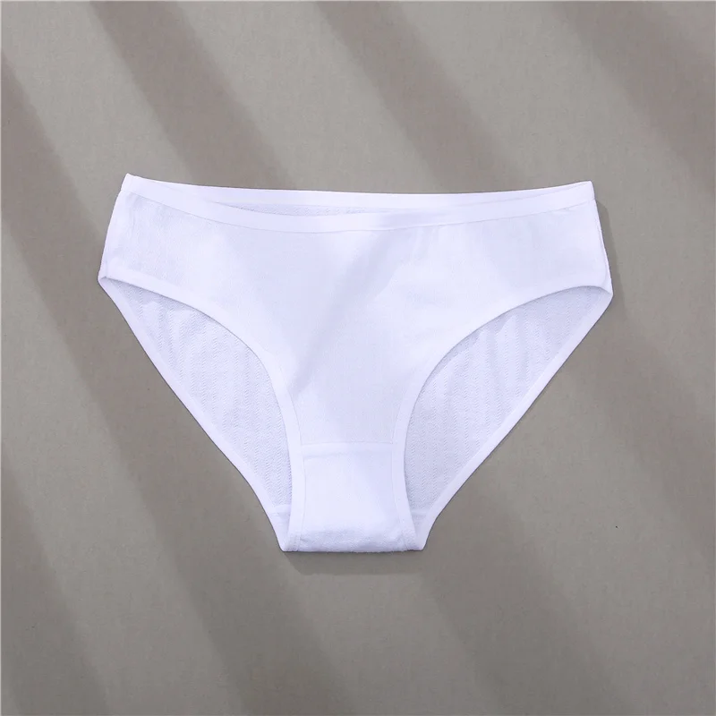 Cotton Panties Jacquard Design Pattern Women Panties Underwear Sexy Female Lingerie Briefs Solid Color Intimate Pantys for Woman