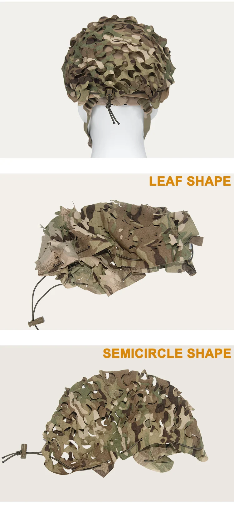 3D Camo Laser Cut Leaf Shape Airsoft Helmet Cover Mesh Helmet Cloth Paintball Paratrooper Hunting Airsoft Helmet Accessories