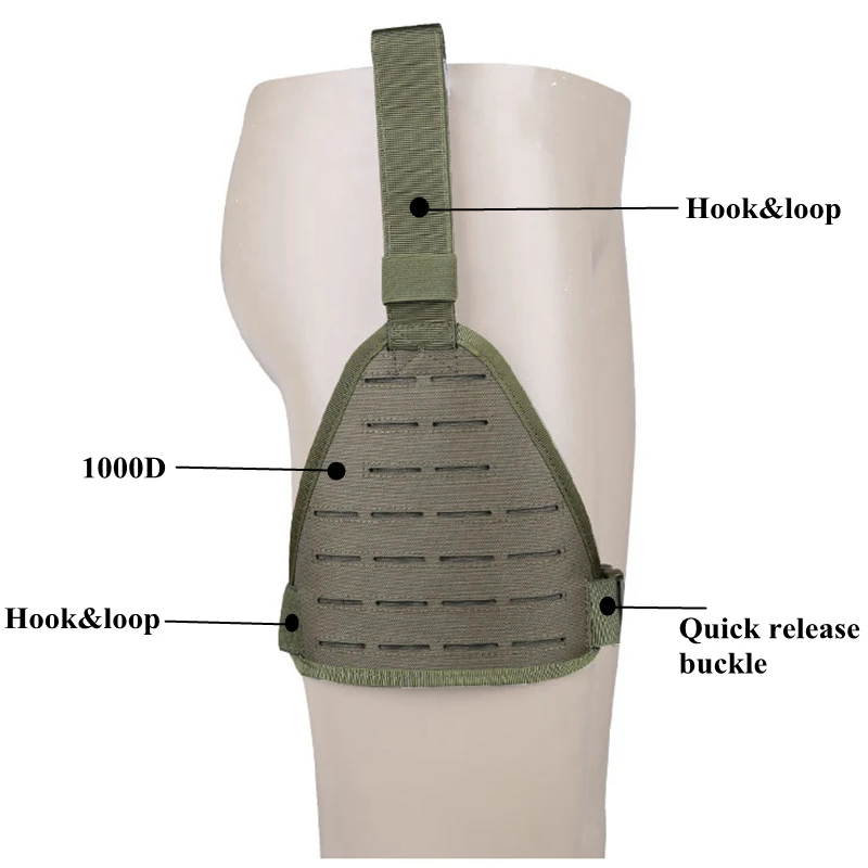 Hunting Thigh Holster Drop Leg Platform Quick Release Molle Hunting Drop Leg Holster Paddle Adapter Platform Leg Plate
