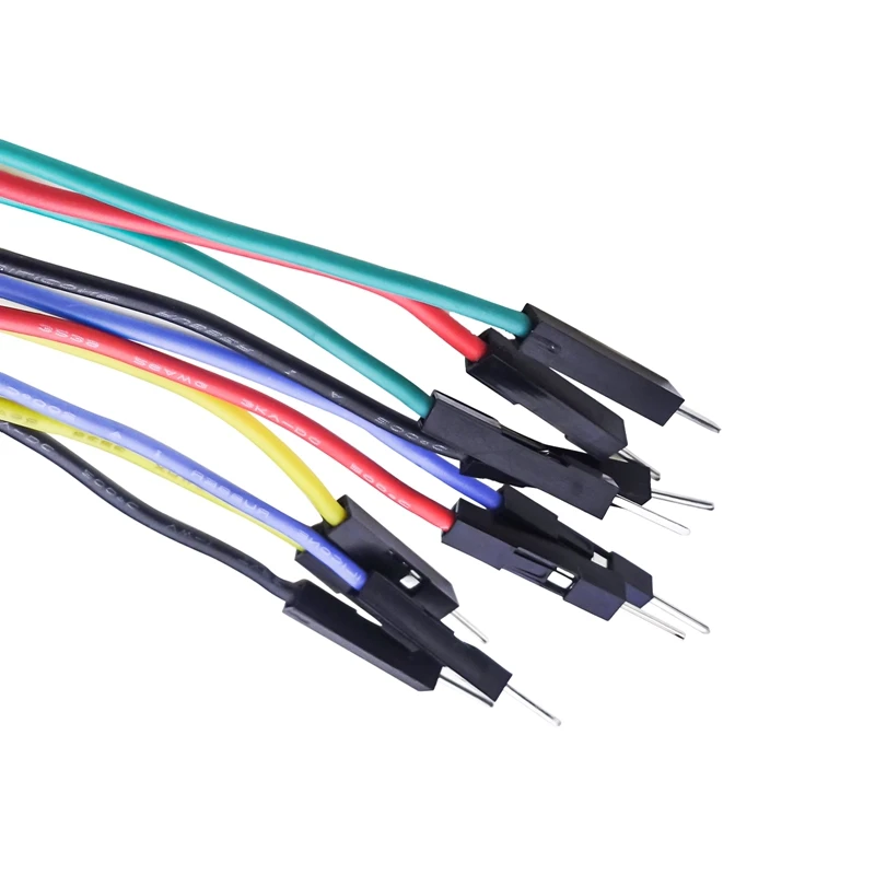 P1530 P1532 10PC Jumper Wires Male to 4mm Stackable Banana Plug Silicone Dupont Cable Electronic DIY Kit for Arduino Breadboard