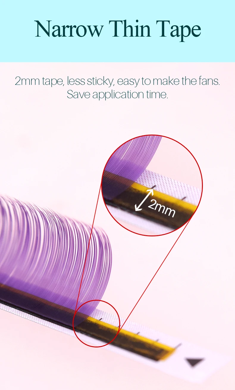 H&L New C/D/CC Curl 0.07 mm Mix Length False Lashes Eyelash Individual Colored Lashes Faux Eyelash Extensions