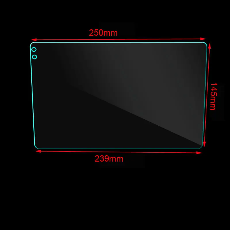 9 10.1 INCH Tempered Glass Protective Film For TEYES CC2 CC2L Spro 2 DIN GPS Car Radio Multimedia Player Navigation Android 8.1
